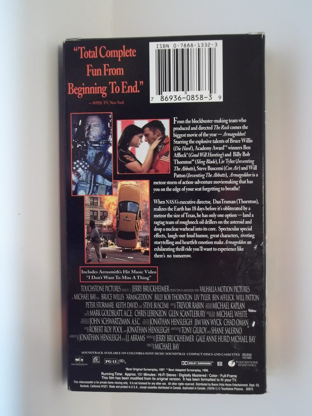 Armageddon VHS 15416 - Preston's Used Items