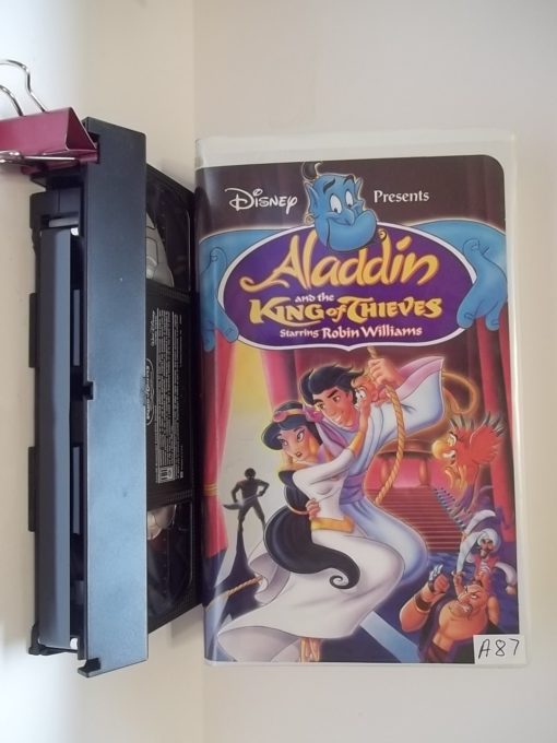 Aladdin and the King of Thieves 4509 VHS