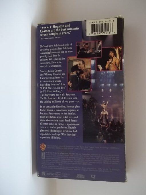 The Bodyguard 1992 (12591 VHS) - Image 2