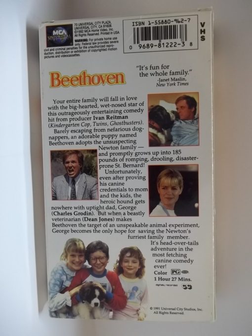 Beethoven (81222 VHS) - Image 2