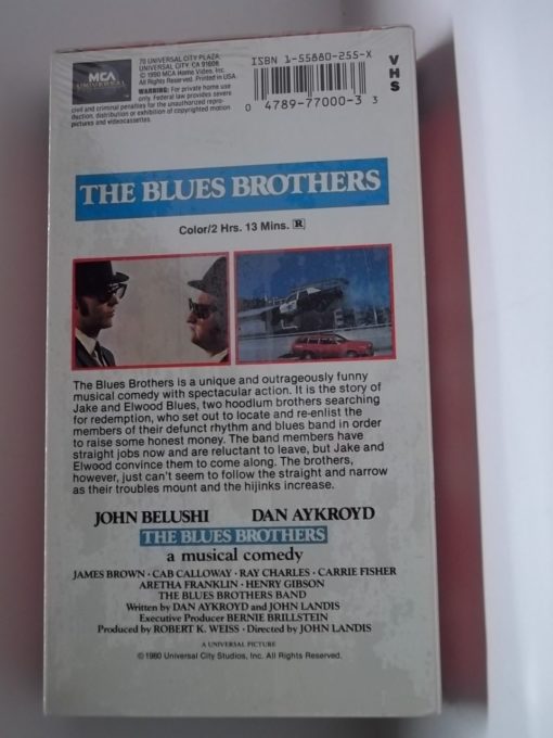 The Blues Brothers ( New Sealed VHS 77000) - Image 2