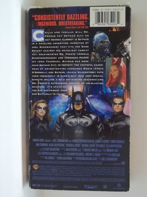 Batman and Robin (Used VHS Tape 16500) - Image 2