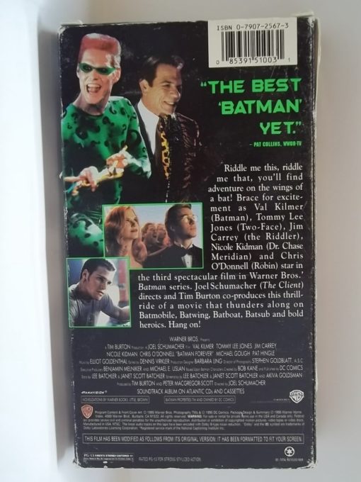 Batman Forever (Used VHS 15100) - Image 2