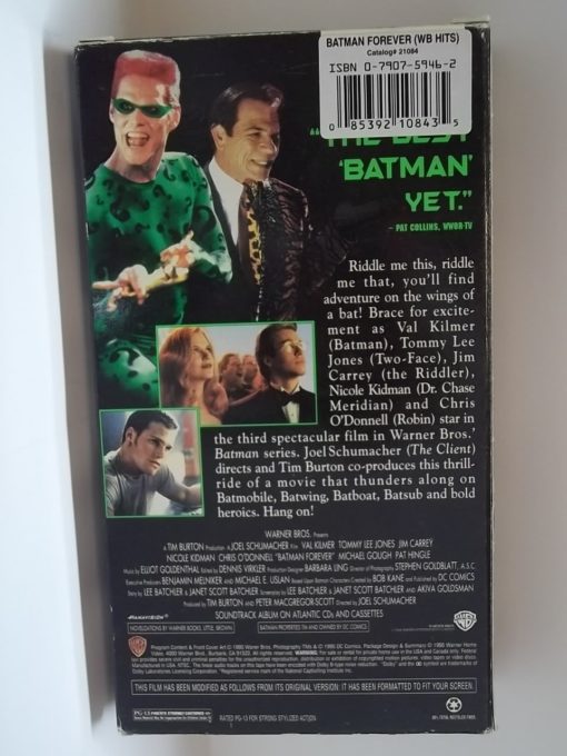 Batman forever (used VHS 15100) - Image 2