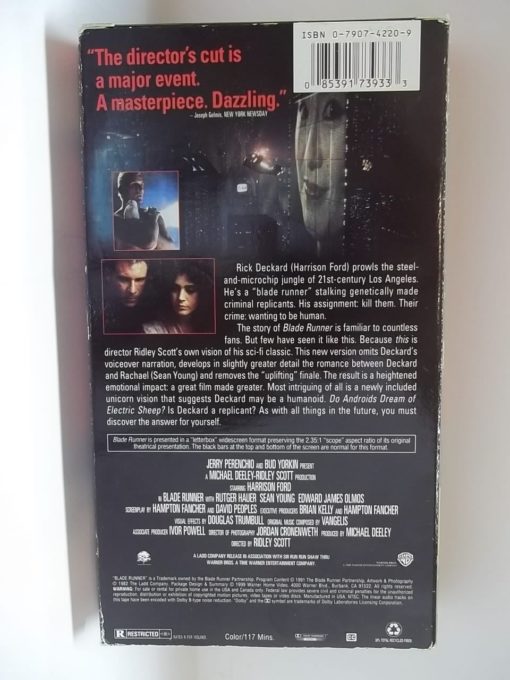 Blade Runner (Used VHS 17393) - Image 2