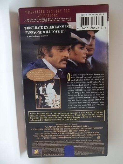 Butch Cassidy and the Sundance Kid ( Used VHS 8692) - Image 2