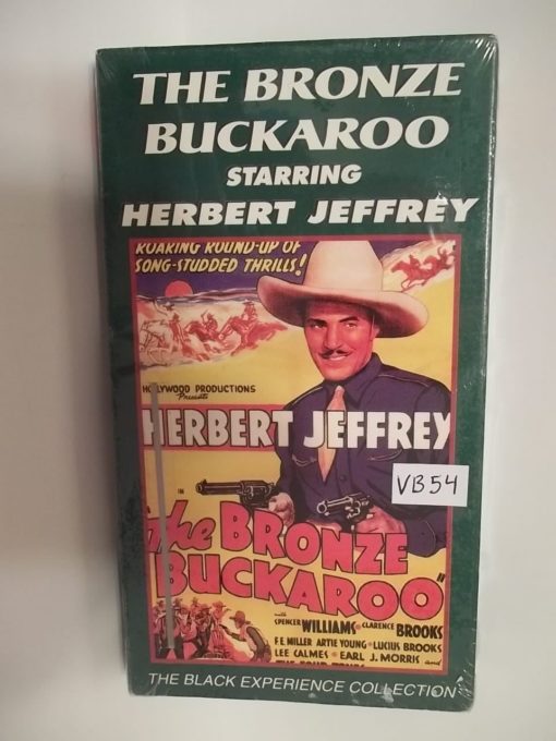 The Bronze Buckaroo (Factory sealed VHS 5049) Black/White Film