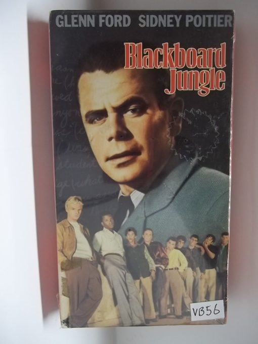 Blackboard Jungle (Factory Sealed VHS M200895) Black and White Film