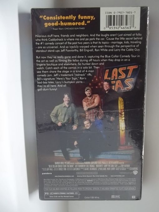 Blue Collar Comedy Tour (Factory Sealed VHS 24656) The Movie - Image 2