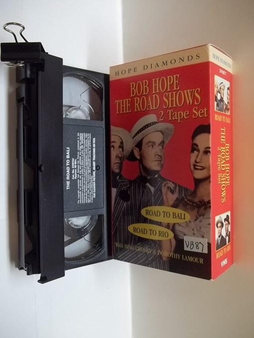 Bob Hope-Road Shows-Road to Bali and Road to Rio (Used VHS 2 Tape Set)